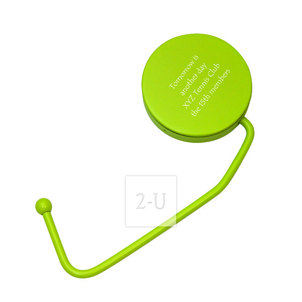 提包掛鉤 圓形綠色