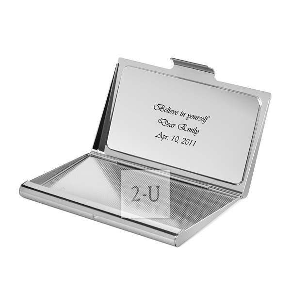 炫綵名片盒 金色