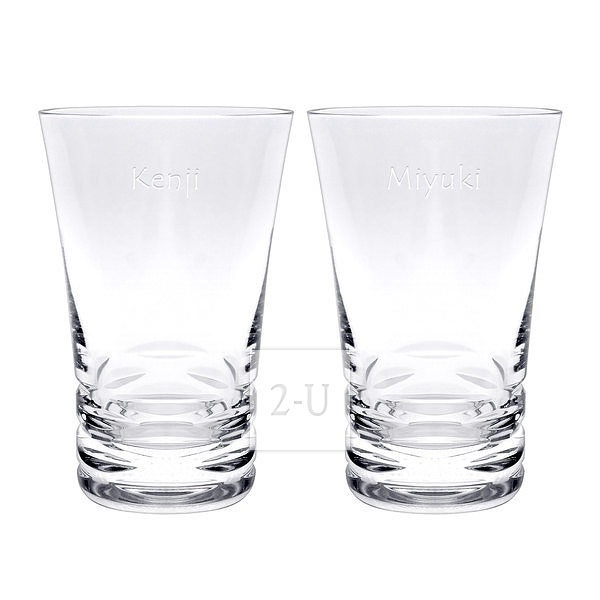 巴卡拉 Baccarat Lola 係列水晶海波對杯