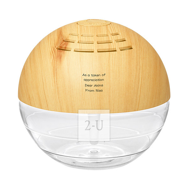 除臭除菌除病毒除花粉空氣清新機 原木色 L