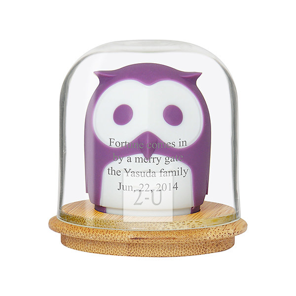 貓頭鷹螺絲刀頭收納盒 紫色