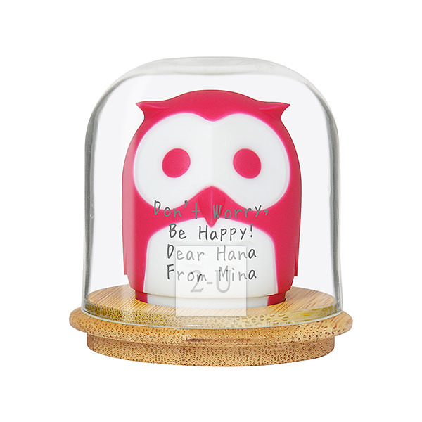 貓頭鷹螺絲刀頭收納盒 紅色