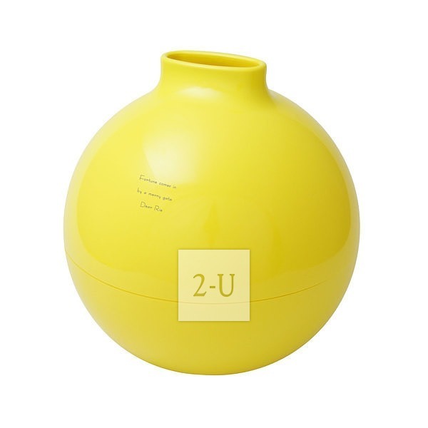 毬形大紙巾罐 黃色