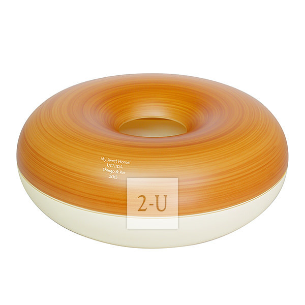 麥圈形紙巾盒 原木色